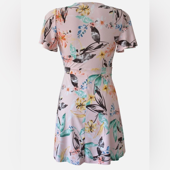 BCBGENERATION Floral Wrap Dress - Picture 4 of 11